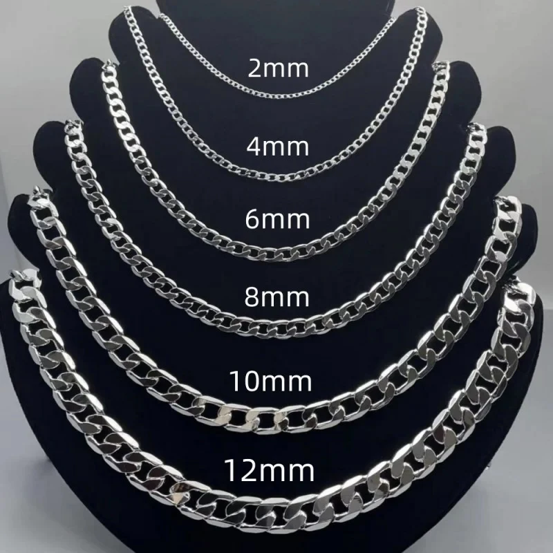 Men's 925 Sterling Silver Neck - đánh giá và giá Lobster Clasp Silver